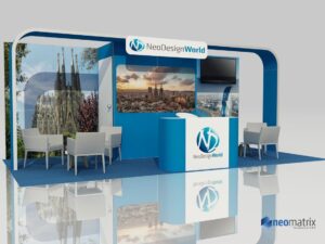 modular booths neomatrix nworld 3 6x3 barcelona