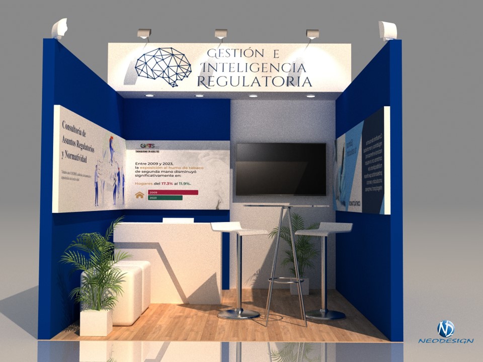 Construcción de stands custom personalizado en CDMX