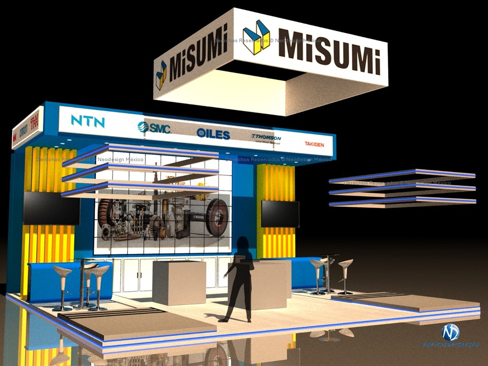 stand custom cabecera peninsula mexico
