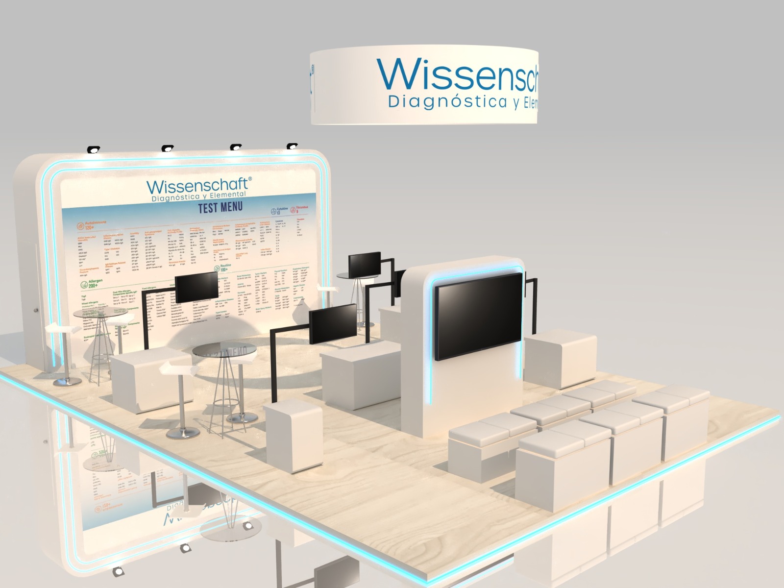 Mexico booth contractor Exhibition stand supplier