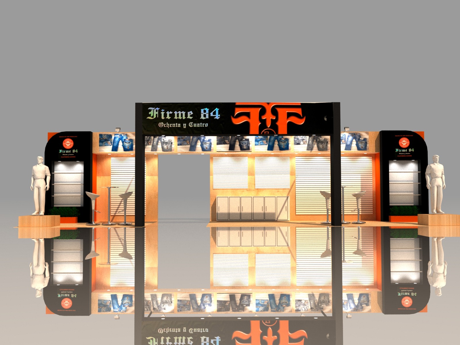 Renta de stands premium
