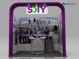 modular booth neomatrix 13 Sky