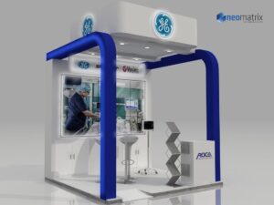 modular booth neomatrix 4 general electric