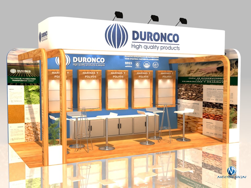 montaje de stands cdmx mexico